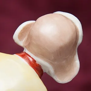 Редкость! Коллекционная Фарфоровая статуэтка «Юный хоккеист», ЛЗФИ СССР, 1956 - 1967 годы. 