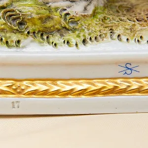 Большая Статуэтка «Генерал БЕССЬЕР на коне» Фарфор Scheibe - Alsbach Германия -1952-1972 г.