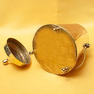 Редкость!!! Антикварное Медное Ведро для Угля - Зольник. Англия начало ХХ века.