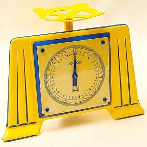 Винтажные Бытовые Кухонные Механические весы на 10 кг., EFFEM Швеция - 1980 год.