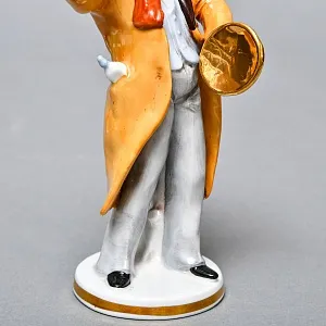 Полная Коллекционная серия Фарфоровых статуэток «Музыкальный оркестр», Grafenthal Германия, 1985 - 1990 годы.