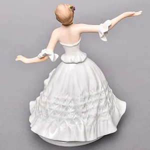 Большая Коллекционная Фарфоровая статуэтка «Танцовщица», ВАЛЕНДОРФ - WALLENDORF  Германия.
