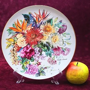 Коллекционная Тарелка «GRANDE FINALE'92» Фарфор, Хучеройтер - Hutschenreuther, Германия.