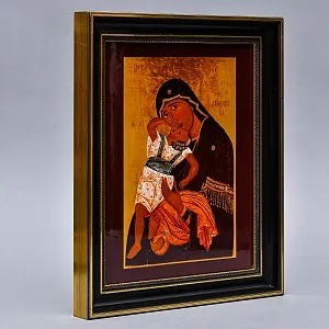 Редкость! Фарфоровая Икона - Картина - Пласт «МАДОННА ПЕЛАГОНИТИССА», Villeroy&Boch Германия.