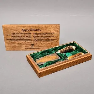 «Охота» - Набор для разделки дичи в деревянной коробке, Германия, Wickuler Solingen, 80 -е гг.