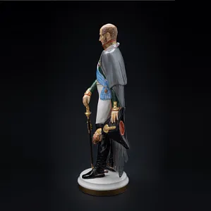 Коллекционная Авторская Статуэтка «Генералы Отечественной Войны 1812 года - Барклай де Толли М.Б.», фарфор, Россия.