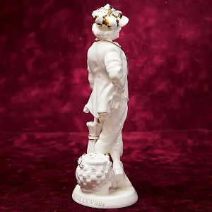 Авторская Коллекционная Фарфоровая Статуэтка Клоун - «Олег Попов» Россия.