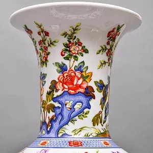 Большая Напольная Фарфоровая Ваза «Весеннее Цветение», Krautheim & Adelberg GmbH Германия, 1945 - 1977 годы. 