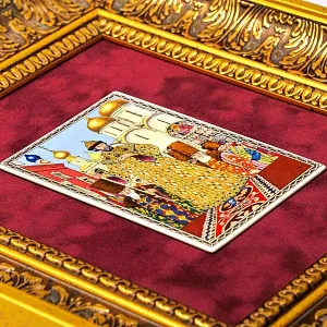 Картина - Панно - Фарфоровая Плакетка «Борис Годунов - Коронация», Villeroy&Boch. Германия -1982 год.