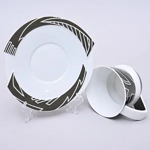 Коллекционная Авторская Чайная Пара модель nr. 5, Фарфор Rosenthal, Германия.