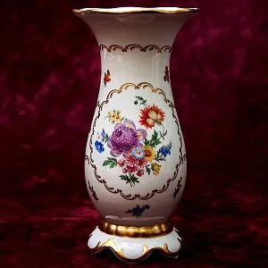 Винтажная Декоративная Ваза «Летний День» Фарфор, Gerold Porzellan Tettau, Германия.