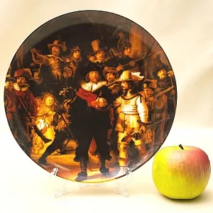 Коллекционная Тарелка «НОЧНОЙ ДОЗОР» Фарфор, Furstenberg, Германия 70-е гг.