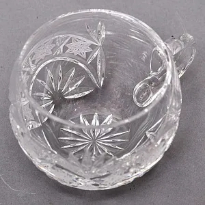 Винтажный Набор Хрустальных Чашек - Кружек Trischler Winterhalder Германия 70-е гг. 