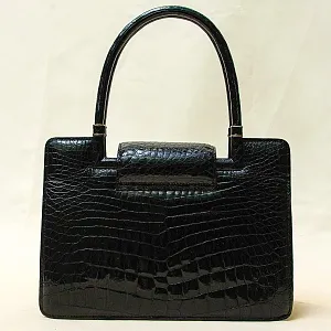 Сумка Дамская из Натуральной Крокодиловой Кожи Западная Германия 50 -е годы ХХ века..