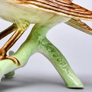 Коллекционная статуэтка «Птица. Горихвостка», Фарфор Goebel, Германия, 1979 - 1990 годы.