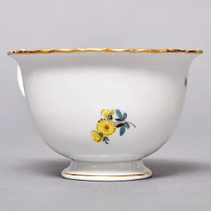 Чайный набор «Мейсенский букет» на 6 персон, Фарфор MEISSEN Германия, 1924 - 1934 годы. 