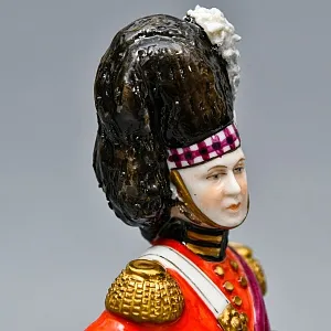 Редкая!!! Фарфоровая Cтатуэтка «Солдаты Британской Армии. 92-й пехотный полк», RUDOLF KAMMER Германия. 