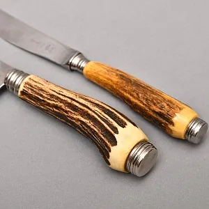 «Охота» - Набор для разделки дичи в деревянной коробке, Германия, Wickuler Solingen, 80 -е гг.