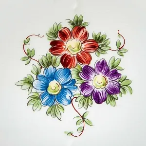 Декоративное Сервировочное Блюдо , Gerold-Porzellan, Германия -70 гг.