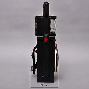 Большой Винтажный Железнодорожный Сигнальный Вагонный Фонарь, СССР - 1977 год.