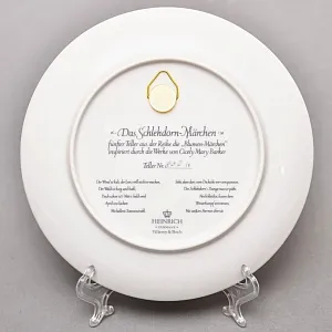 Коллекционная Фарфоровая Тарелка «Cливовая Фея»,  Villeroy&Boch Германия -80 гг.