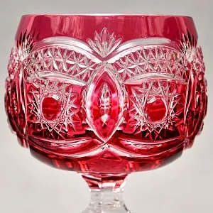 Набор - Шесть Бокалов для Вина Knittel FAKIRIS Силезия, Германия начало 50-х годов ХХ века.