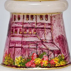 Электрический светильник «Керосиновая Лампа Kosmos - Brenner» Франция.