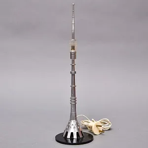 Электрический Настольный Сувенир - Ночник «Останкинская телебашня» СССР - 1980 год.