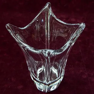 Редкость! Коллекционная Хрустальная Ваза, DAUM, Франция, вторая половина ХХ века.