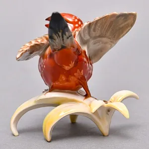 Коллекционная Фарфоровая статуэтка «Птица. Астрильд тигровый», Hutschenreuther Германия.