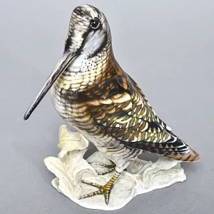 Редкость! Фарфоровая Статуэтка «Птица - Бекас», ROSENTHAL Германия - 40 -е годы ХХ века.