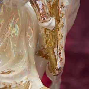 Авторская Коллекционная Фарфоровая статуэтка «Испанский танец», СССР ЛЗФИ, 1967 - 1983 годы.