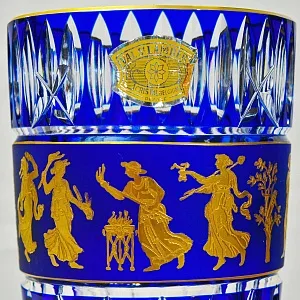 Авторская Коллекционная Ваза «Jupiter. Dance De Flore», хрусталь VAL SAINT LAMBERT, Бельгия.