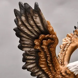 Большая Коллекционная статуэтка Птица - «Орел. Белоголовый орлан», Fanconi Arts Италия.