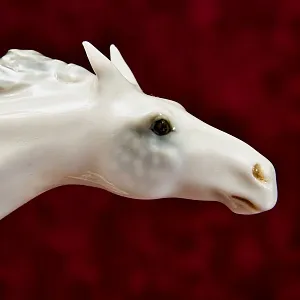 Коллекционная Фарфоровая Статуэтка «БЕГУЩИЕ ЛОШАДИ», Hutschenreuther,  Германия, 1968-1970 гг.