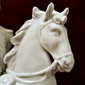 Коллекционная Статуэтка «Людовик Бонапарт на коне» Фарфор Scheibe - Alsbach Германия -1952-1972 г.