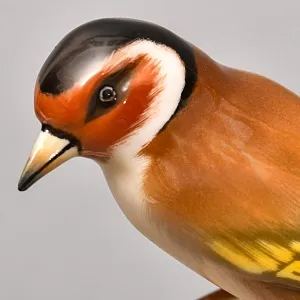 Коллекционная Фарфоровая статуэтка «Птица. Щегол», Hutschenreuther Германия, 1955 - 1968 гг.