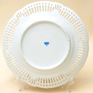 Коллекционная Фарфоровая Тарелка «Пейзаж. Пастушок», Германия 80-е годы ХХ века.