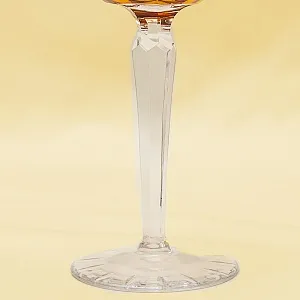 Хрустальный Бокал для вина серия «Der Bernstein», Lauzrits, Германия, 60гг.