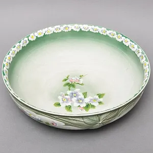 Фаянсовый Набор для Умывания «Яблоневый цвет», K&G Luneville Франция, 1900 - 1920 годы.