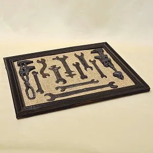 Коллекционное Панно - Картина «Старинные Антикварные Слесарные Инструменты», Россия XIX век. 