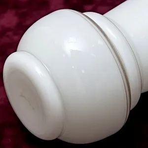 Агитационная Стеклянная Ваза «ВСХВ - Тракторист и Колхозница», Завод «Красный Май» СССР -1954 год.