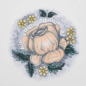 Набор подстановочных тарелок - 8 штук «Бургундия», Фарфор Goebel Германия, 1972 - 1979 годы.