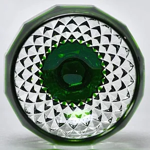 Пять Бокалов для Вина из Цветного Хрусталя, Barthmann Германия, начало 70-х годов ХХ века. 