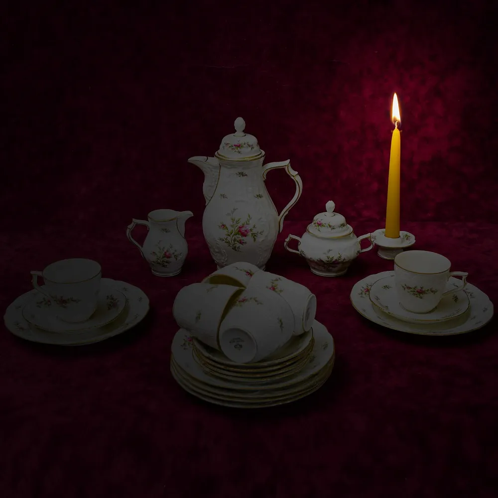 Чайный сервиз «SanS Souci» на 6-ть персон Фарфор Розенталь / Rosenthal Германия.