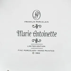 Фарфоровая статуэтка Королева «МАРИЯ АНТУАНЕТТА», Franklin Porcelain, США 1982 год - Н-21,5 см.