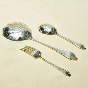 Винтажный Набор Столовых приборов для Десерта. SHEFFIELD, Англия 60 -е годы ХХ века.