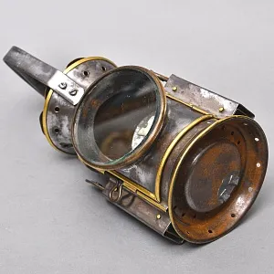 Редкость! Старинный Сигнальный Керосиновый Фонарь, C.EASTCATE & SON Ltd Англия -1944 год.