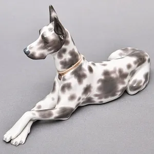Коллекционная Фарфоровая статуэтка «Собака. Немецкий Дог», Lladro Испания.