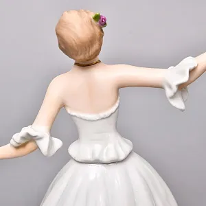 Большая Коллекционная Фарфоровая статуэтка «Танцовщица», ВАЛЕНДОРФ - WALLENDORF  Германия.